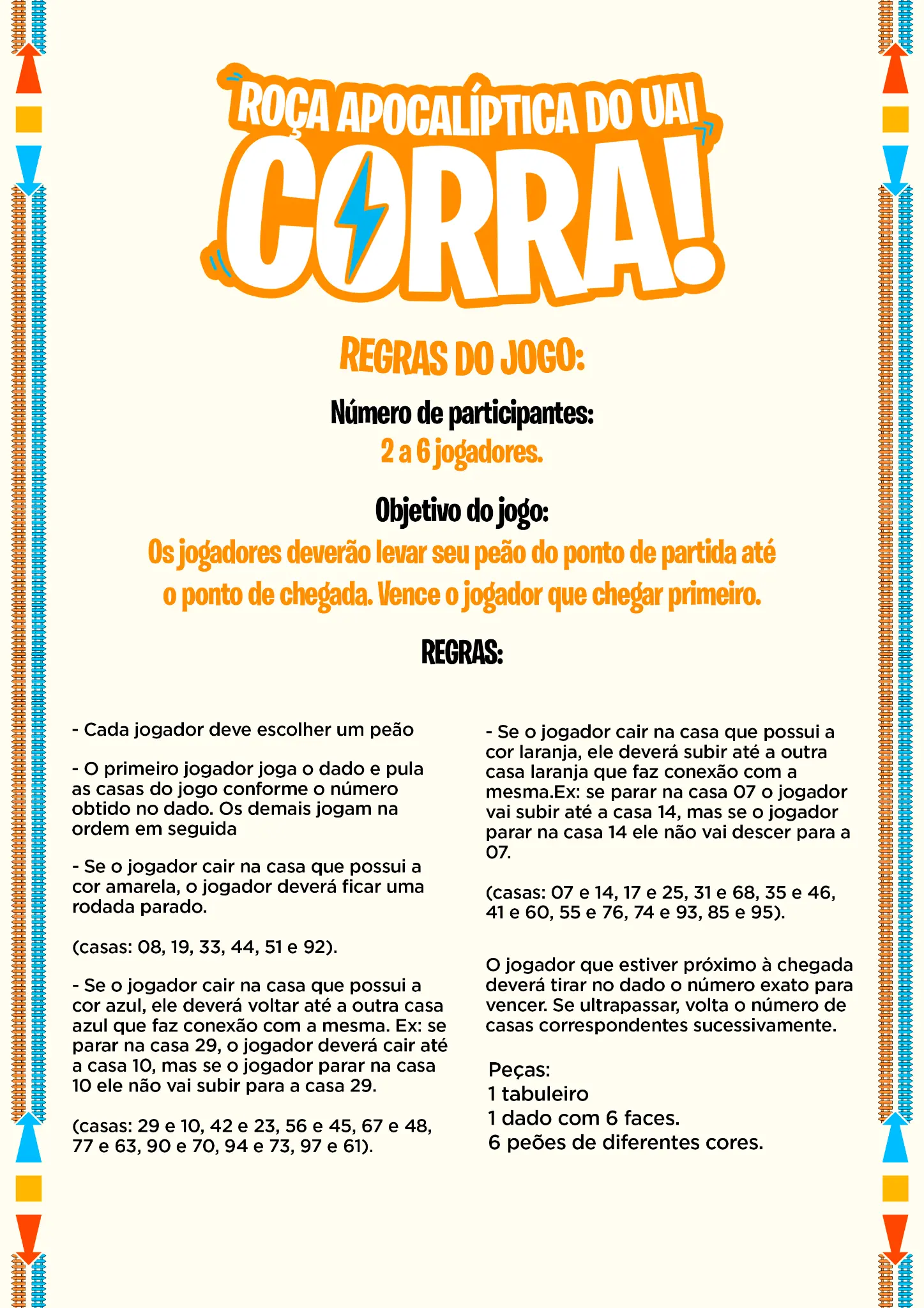 Regras do Jogo
